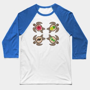 Honu Shells Baseball T-Shirt